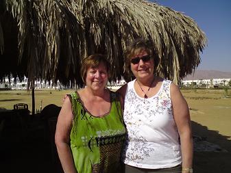 Gisele Lapointe et Gisele Bourgoin Red Sea Healing Retreat