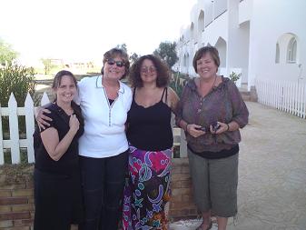 Guests at healing retreat Red Sea