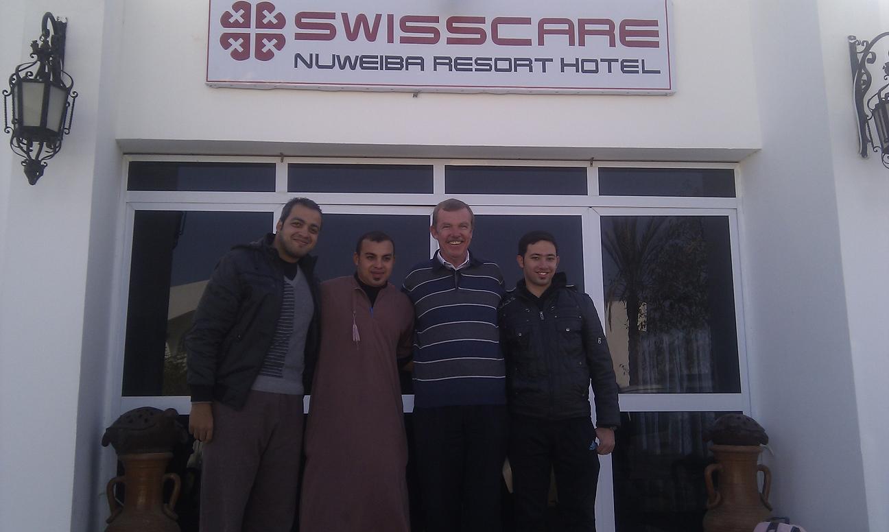 Alvin and the Swisscare team
