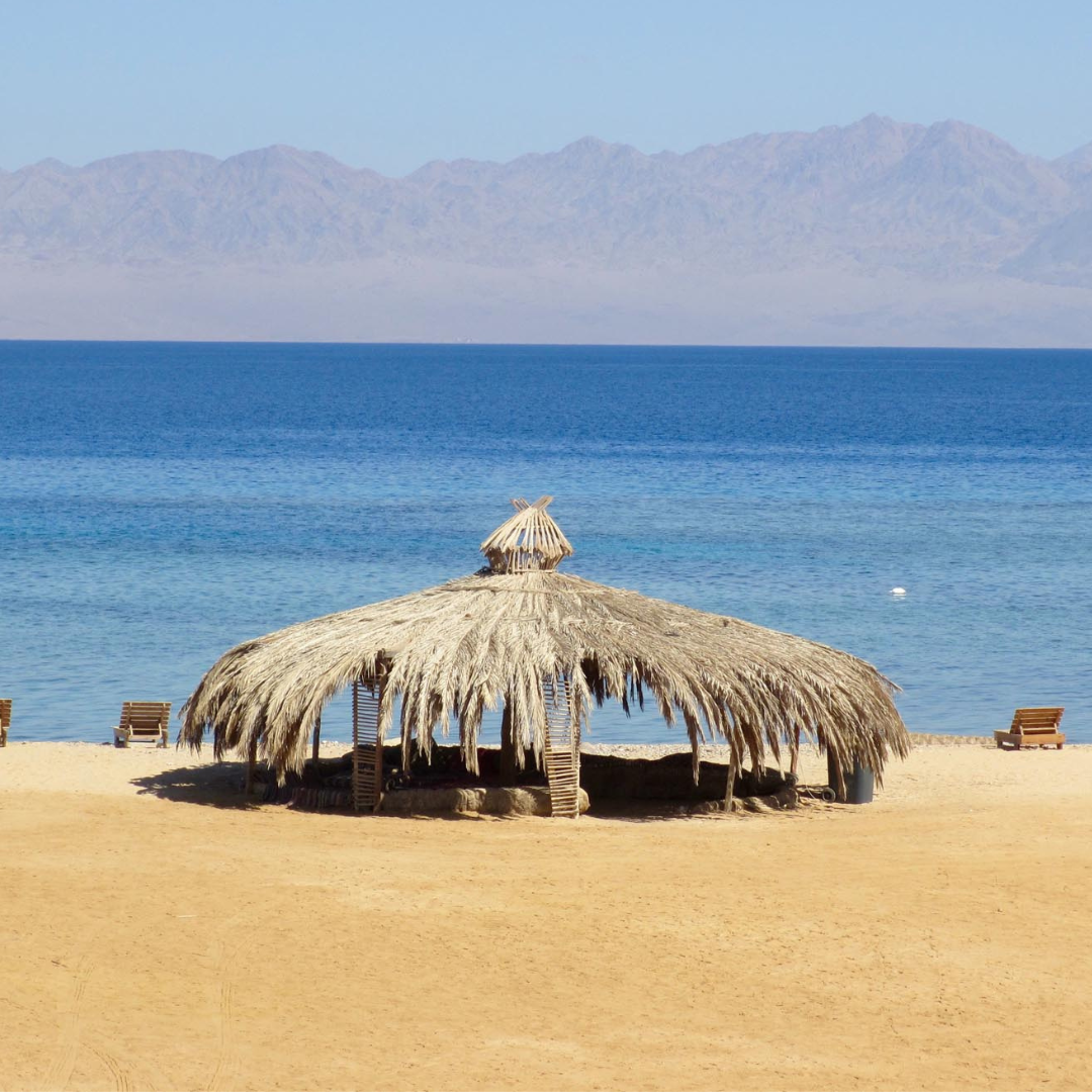 healing retreats egypt with sandra hillawi the beach