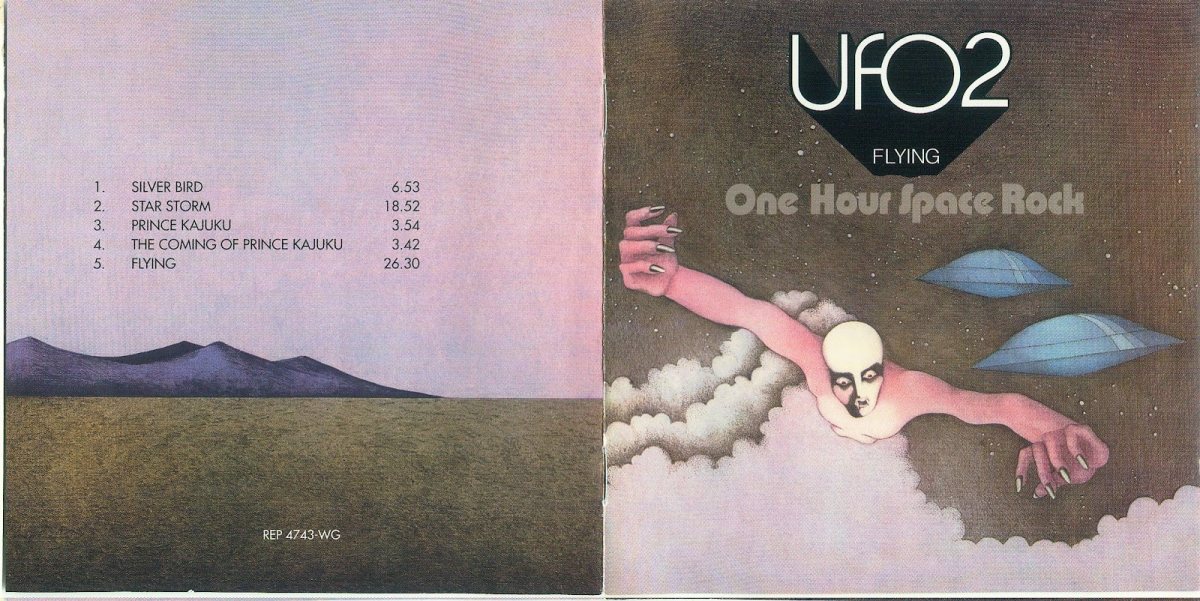 UFO 1971 album cover Flying