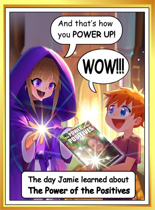 Jamie gets the magic book 