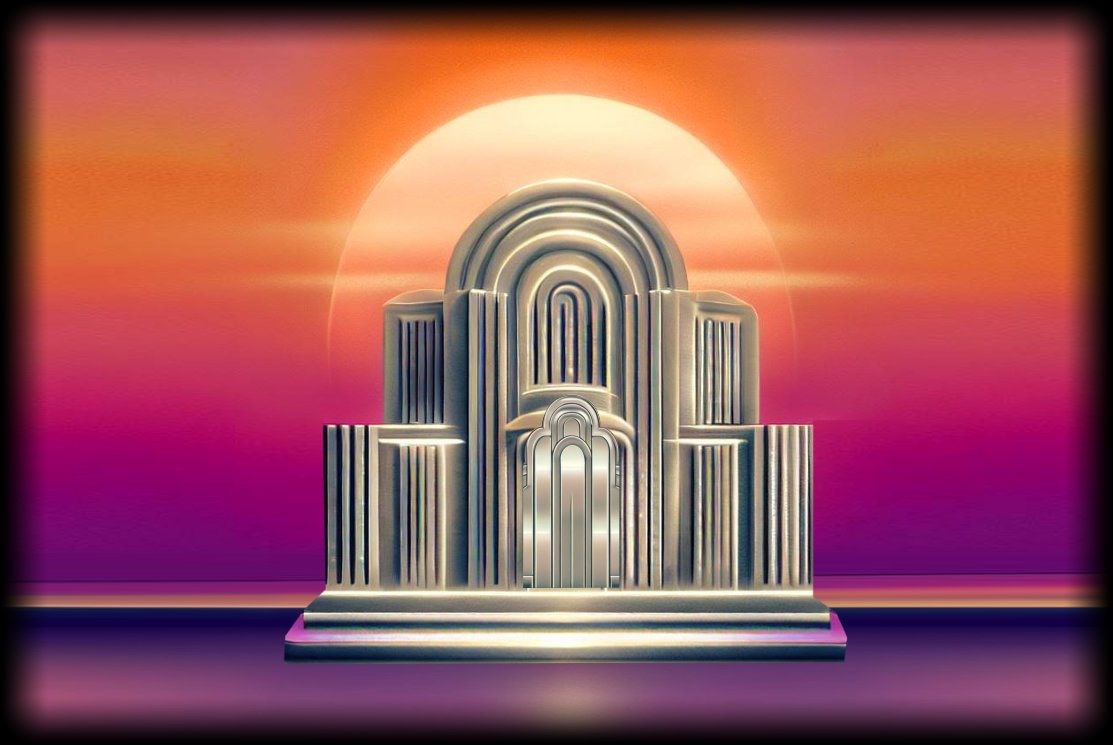 Art Deco Temple On The Sanctuary Plain 
