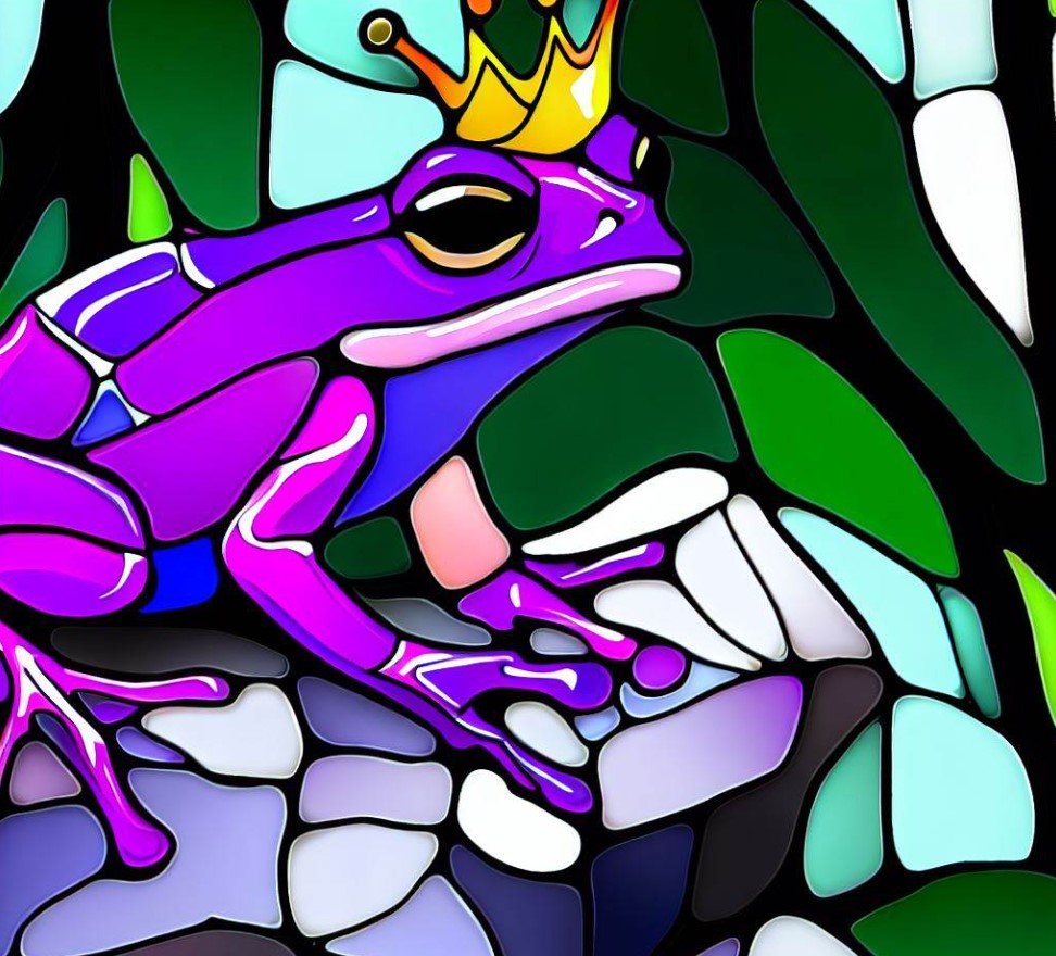 Tale of 2 Kings Purple Frog Prince