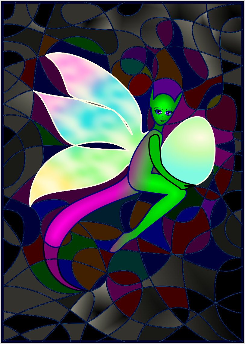 The Fairy Tail Fairy Tale Illustration Symbol Hybrid by Silvia Hartmann