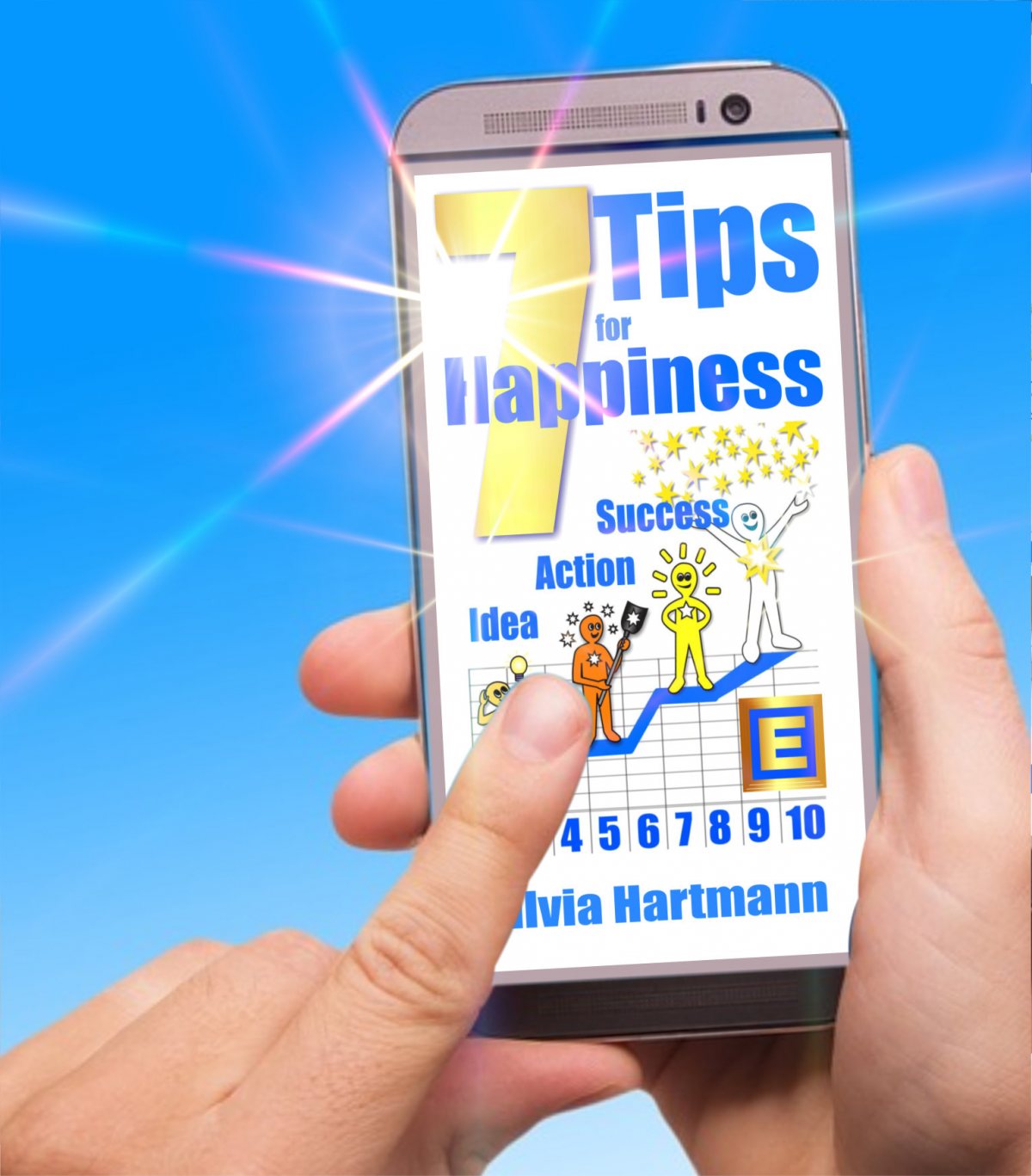 7 Tips For Happiness on mobile phone