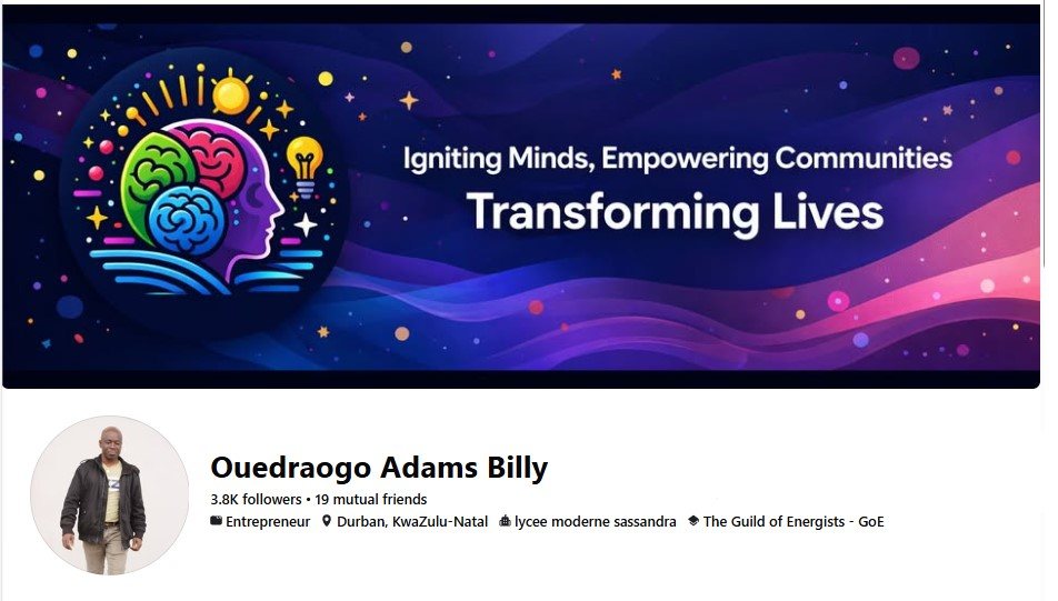 GoE Trainer Billy Ouedraogo Granted NPO Status in South Africa